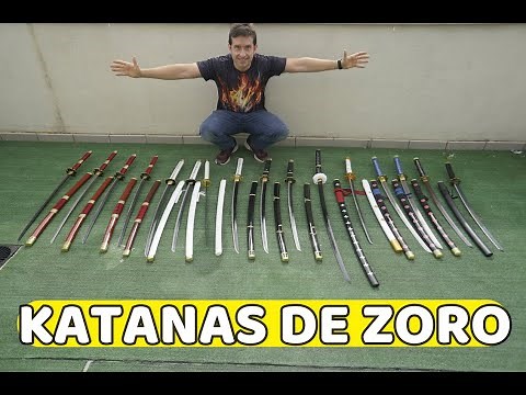 TODAS las Katanas de ZORO DE ONE PIECE | espadasymas