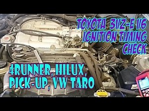 ⫷ 3VZ-E V6 Ignition Timing Check. Easy and Informative! Pick-up, 4Runner, Hilux, Taro ⫸