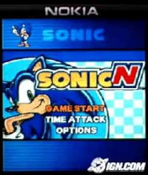 Sonic N N-Gage Gameplay