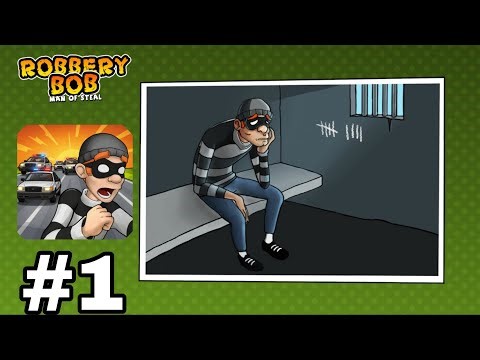 Robbery Bob - Gameplay - walkthrough - Chapter 1
