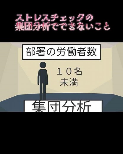 ストレスチェックの集団分析でできないこと