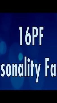 16 PF , 16 Personality Factors | IGNOU | MAPC | PSYCHOLOGY | PRACTICAL FILE #ignou #mapc