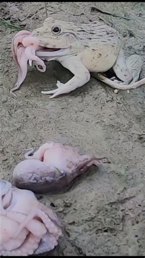 African Bullfrog Hunting #shorts