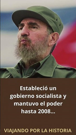 Mini biografía Fidel Castro