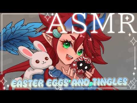 【3DIO ASMR】 Easter Dinosaur Tingles and Sounds
