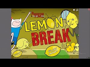 ADVENTURE TIME-LEMON BREAK】レモンを集めてレモングラブ伯爵をぶっ飛ばすゲーム