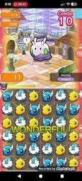 Pokemon Shuffle Mobile - How to clear Main Stage 213 Goomy without spending coins #shorts
