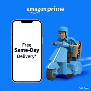 Enjoy Free Same-Day Delivery on 10 Lakh products, Extra 5% Unlimited Cashback, Blockbuster Entertainment with Amazon Prime! | Amazon India