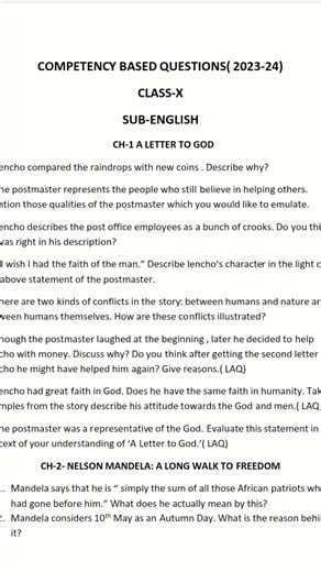 class 10 english cbse course b