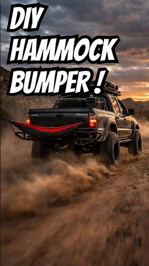 Building DIY hammock mount to attach to my tube bumper on Toyota Tacoma #welding #outdoors #welding