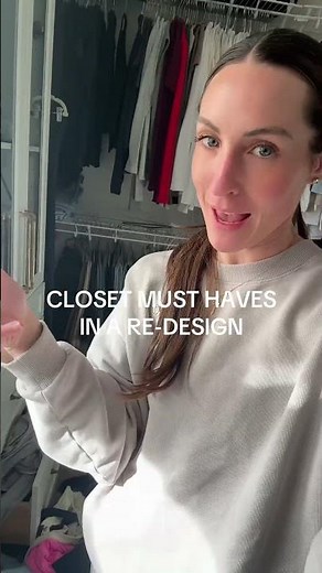 Closet design ideas and must haves #closet #interiordesign