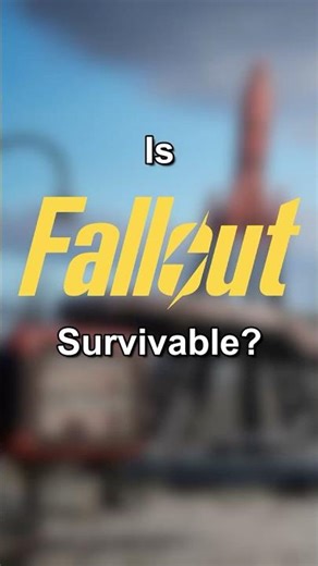 Is Fallout Survivable? #shorts #gaming #fallout #rpg #scifi #gaming #bethesda #obsidian #lore