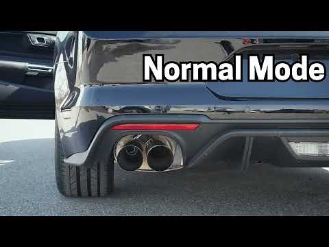 Active Valve Performance Exhaust in the 2022 Ford Mustang EcoBoost