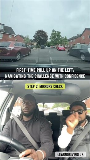 Mastering the Left-side Pull Up: Essential Driving Skills for Beginners! #learningtodrive #driving