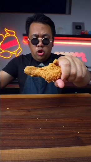 Crispy KFC Chicken Bite You Can’t Resist 🍗🔥 #kfc #asmr #mukbang