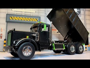 1/14 Tamiya king Hauler Tipper installation Dump Truck Build King Of The Road !