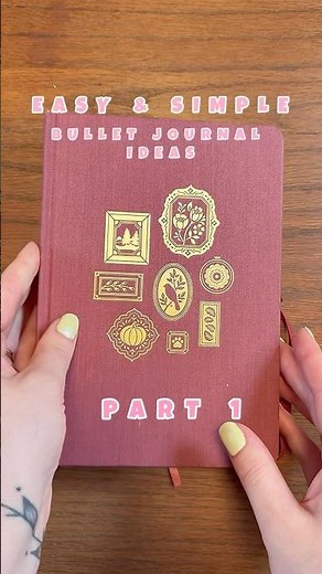 Easy and Simple Bullet Journal Ideas! Perfect for bullet journal beginners! #bulletjournal #bujo