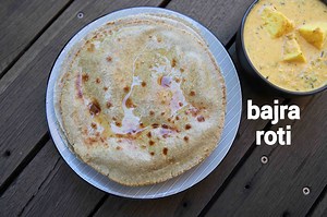 bajra roti recipe | bajre ki roti | pearl millet roti recipe | sajje rotti