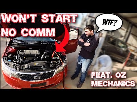 KIA FORTE INTERMITTENT CRANK BUT NO START AND NO COMM / FEAT. OZ MECHANICS