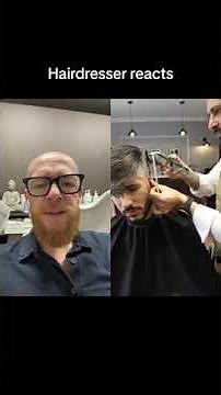Hairdresser reacts to an amazing transformation