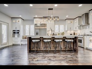 Open Concept Kitchen with Island - ClearView Kitchens