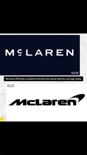 McLaren officially rolls out a new heritage-inspired logo!