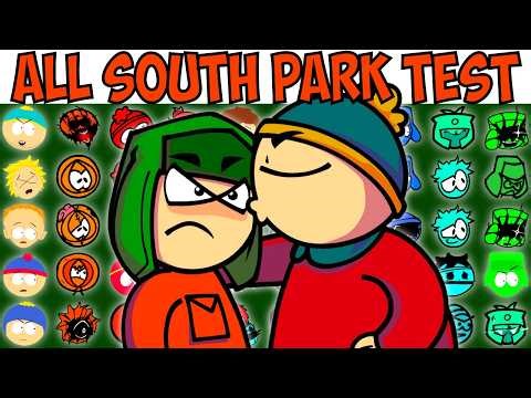 ALL SOUTH PARK TEST | FNF Character Test | Gameplay VS Playground