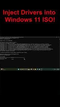 How to Add Drivers to Windows 11 ISO! ⚡ #windows #windows11 #microsoft #meinkwinlab