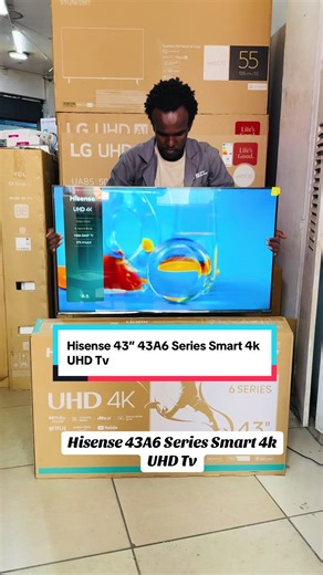 Hisense 43A6 Series Smart 4K UHD TV Features