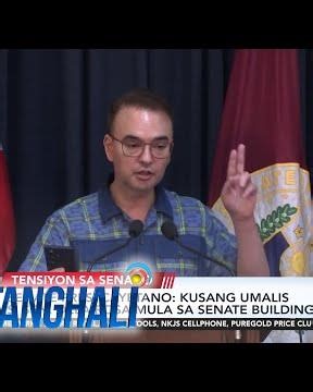 SP Cayetano, itinangging planado ang gulo sa Senado... | Balitanghali