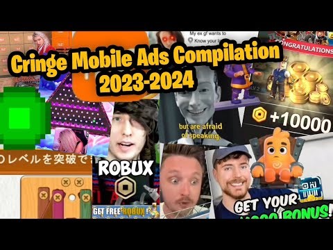 Cringe Mobile Ads Compilation 2023-2024