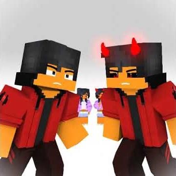 ‪@Aphmau‬ “Good Vs Evil“ Trend Meme - Minecraft Animation│APHMAU & AARON🤍#shorts