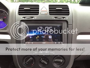 Pioneer's new AppRadio2 in my Mk5 GTi