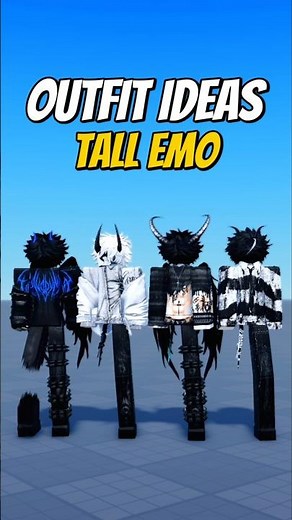 OUTFIT IDEAS TALL EMO In Roblox #roblox #catalogavatarcreator