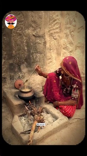 Village ka khana ki khusbu #rajasthani