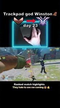 Overwatch Winston on a TRACKPAD (Day 23)