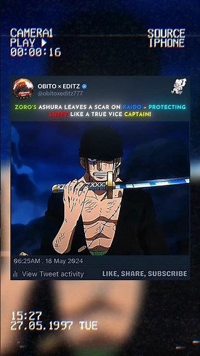 Ashura Zoro Explained – The Power of 9 Sword Style ⚔️🐉 #onepiece #zoro #luffy #fyp #shorts #amv