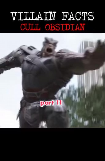 Villain Facts Part 11: Cull Obsidian