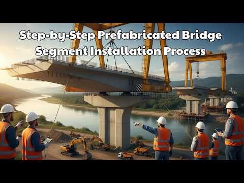 Step-by-Step Prefabricated Bridge Segment Installation Process