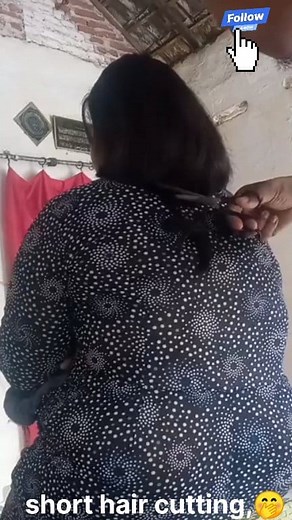 Young women long to very very short hair cutting #haircut #hair #longhair | Mukesh Kumar