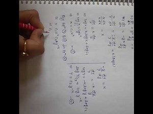 Method of separation of variables