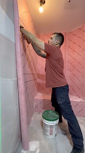 The easiest and fast way to put membrane on the walls #easy #membrene #craft #tile #diy #fast | Jose Cabral