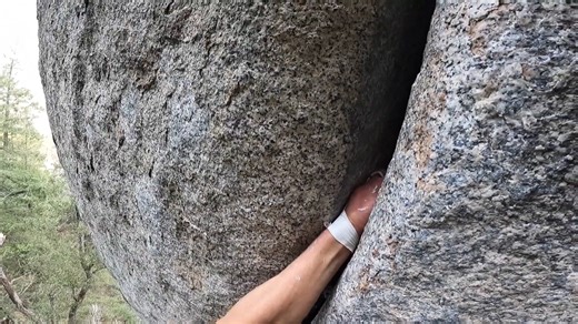 Flashing one of Yosemite’s toughest crack climbs
