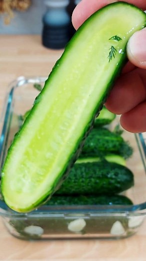 Quick pickles 😋 You have to try these quick pickles. You can enjoy them after just 5 hours. Let us know what you think 🤔 Recipe in the comments | Taste Spell