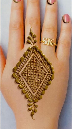 Arabic Mehndi Design | Mehndi Design | Eid Special Mehndi design ✨️ #skmehandi #mehndi