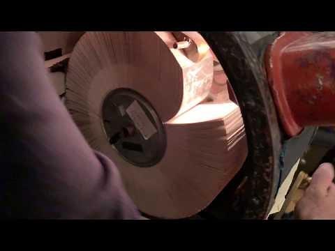 Denny Daniel of the Museum of Interesting Things explains the mutoscope.