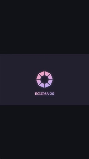 🖥️Eclipsa OS Concept🛠️ #motiondesign #graphicdesign #operatingsystem #conceptvideo #aftereffects