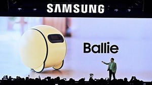 Samsung's AI home companion robot is back, and now it's a projector as well