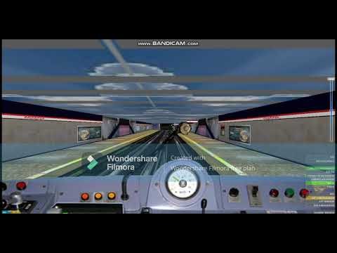 cab ride metro de Santiago openBVE de san pablo a universidad de Santiago desde el NS 93