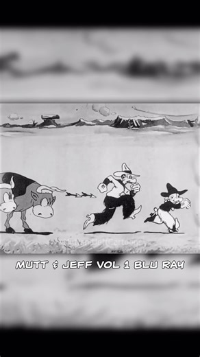 Mutt and Jeff on Instagram: "🗞️Mutt & Jeff Vol. 1🗞️ 📀Available for the first time on Blu Ray!📀 🎞️20 Cartoons available in HD🎞️ Available at RockinPins.com #animation #Cartoon #cartoons #caricatura #caricaturas #silentmovie #silentfilm #muttandjeff #budfisher"